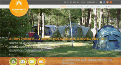 Desktop Screenshot of campingguillestre.com